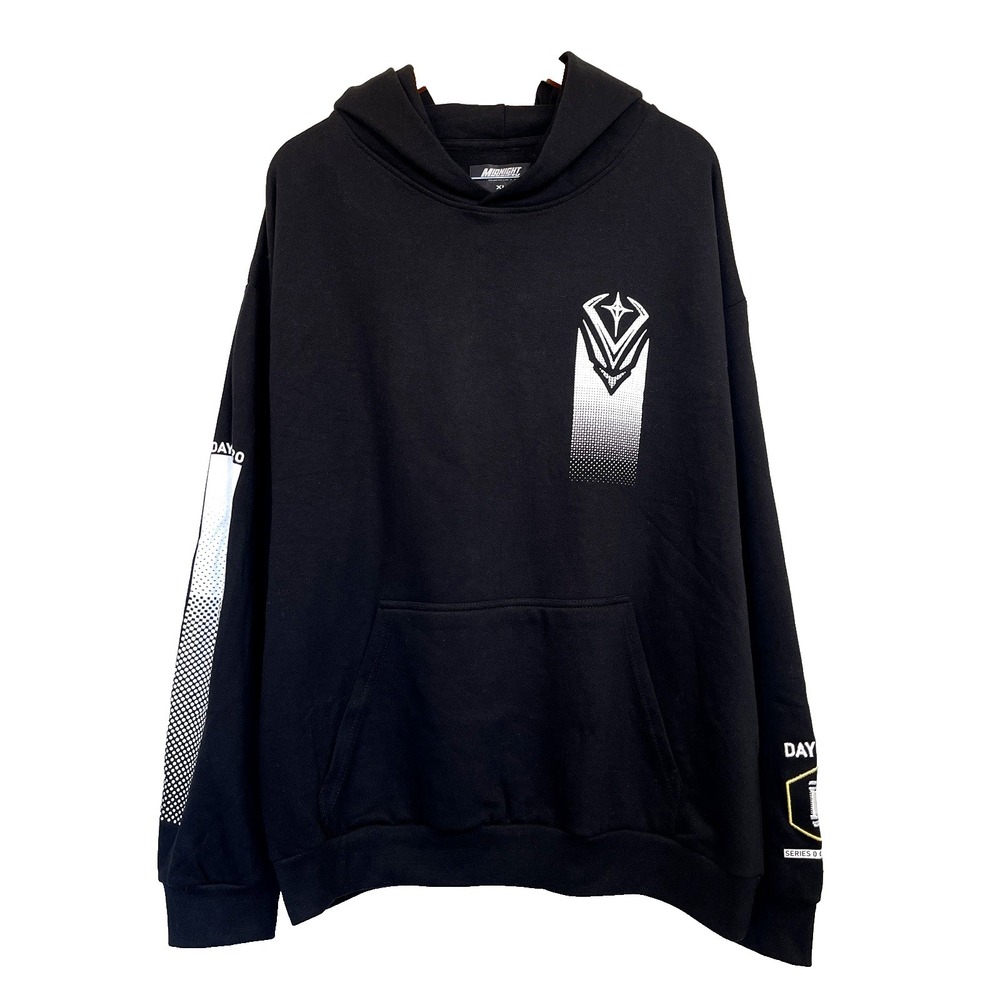 Midnight Society Mens Day Zero Hoodie XL Black  Dead Drop Preview Series Merch